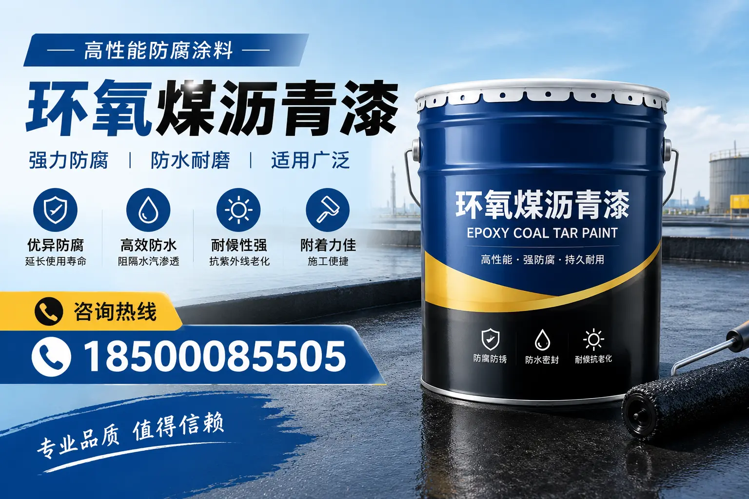 环氧煤沥青漆的主要成分与功能,延边用户深度了解